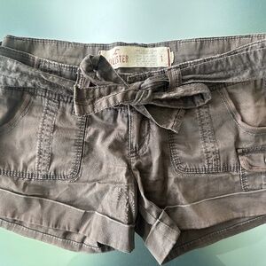 Vintage Brown Hollister Cargo Shorts